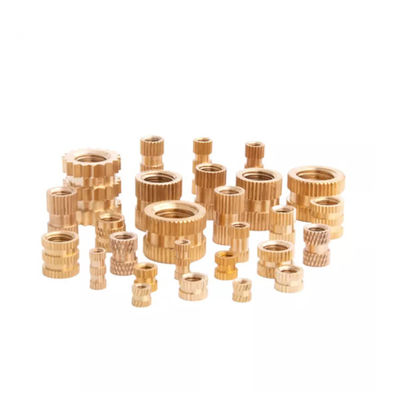 mua OEM ODM Bộ phận gia công kim loại CNC Đồng thau nóng chảy Chèn đai ốc không chì online manufacture