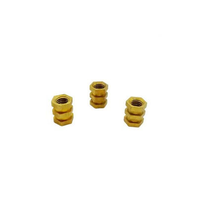 mua Phụ kiện tùy chỉnh Anodizing Chiếc máy CNC chính xác Chiếc máy hexagon đồng Đèn ô tô chèn hạt online manufacture