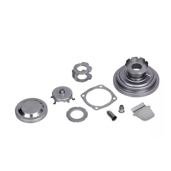 Black Precision Sheet Metal Stamping Parts Dacromet For Telecom