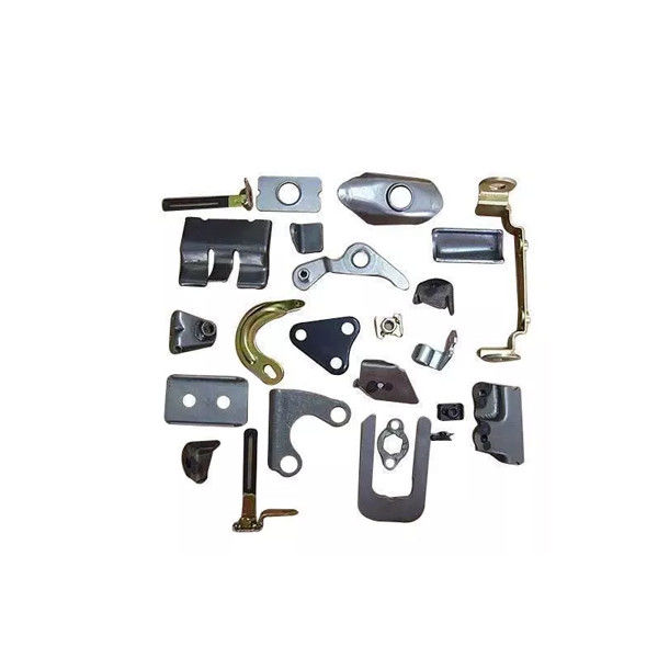 Black Precision Sheet Metal Stamping Parts Dacromet For Telecom