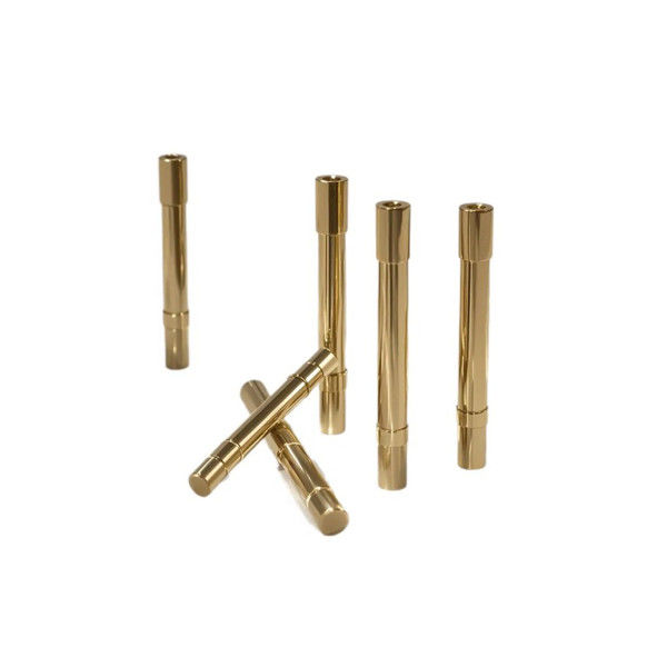 0.01mm Tolerance Customized Brass CNC Parts for Automotive Electronics and Aerospace Industries